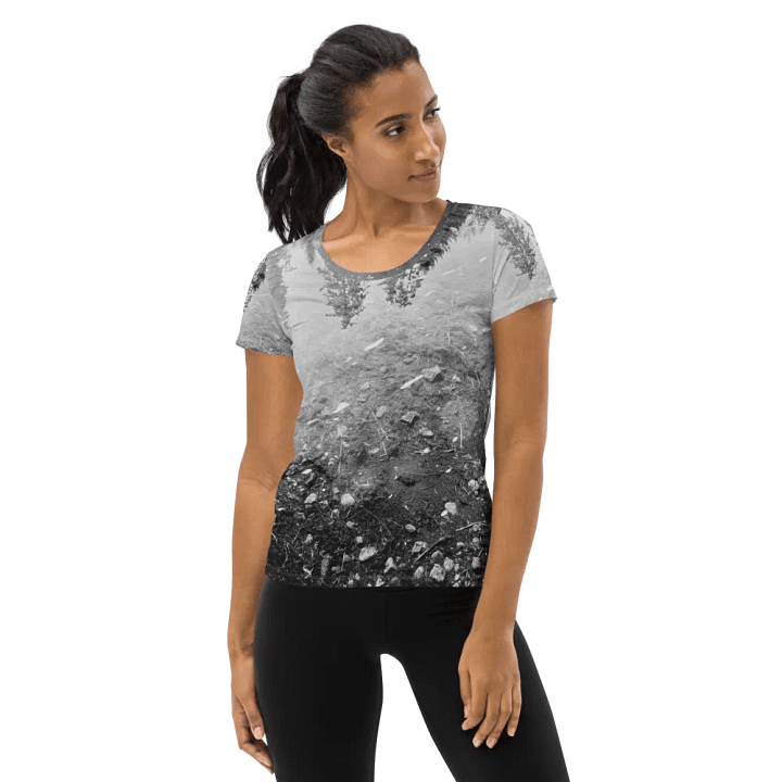 Take a mental break and recharge your batteries. Women's athletic T-shirt. product image (1)