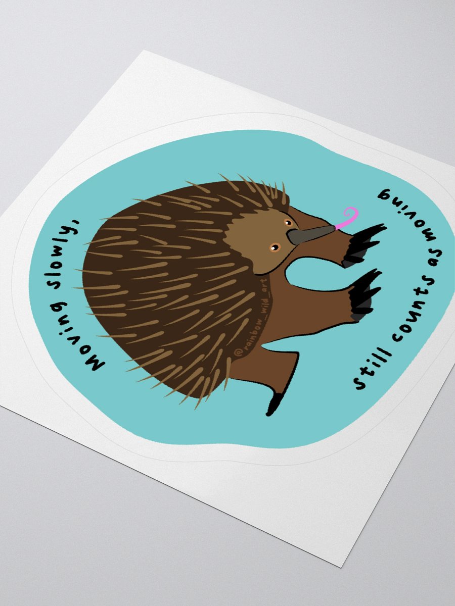 Moving Slowly Sticker product image (3)