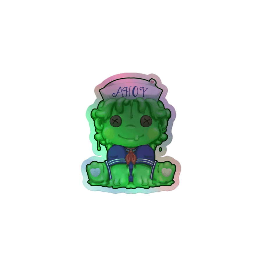 Slimeball Plush Holographic Sticker product image (1)