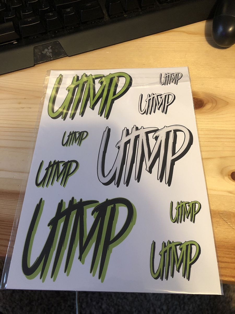 Kiss Cut Sticker Sheet - UTMP Logo + Lil Cakes product image (5)