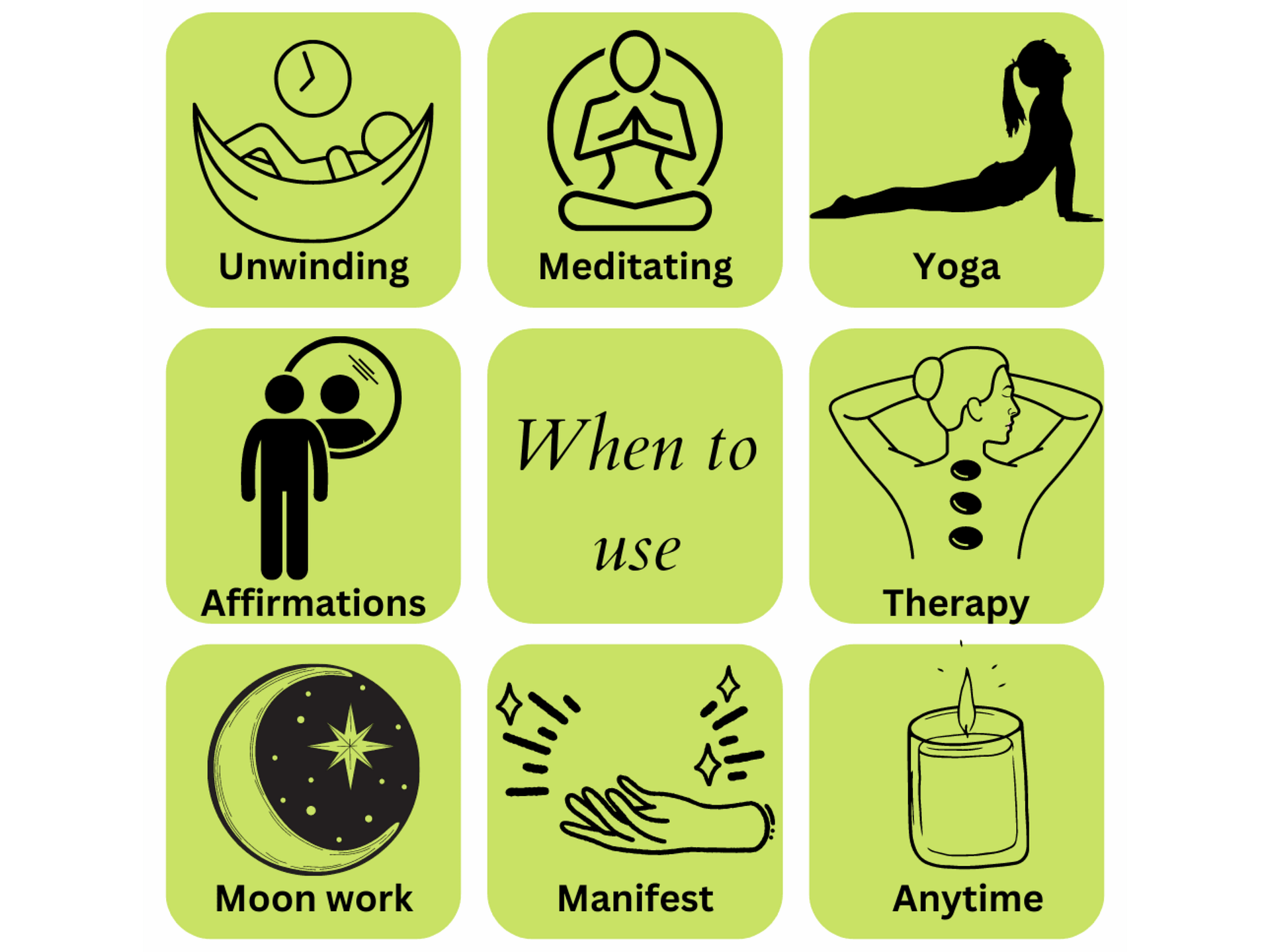 Crystal & Herb Infused Intention Candle product image (4)
