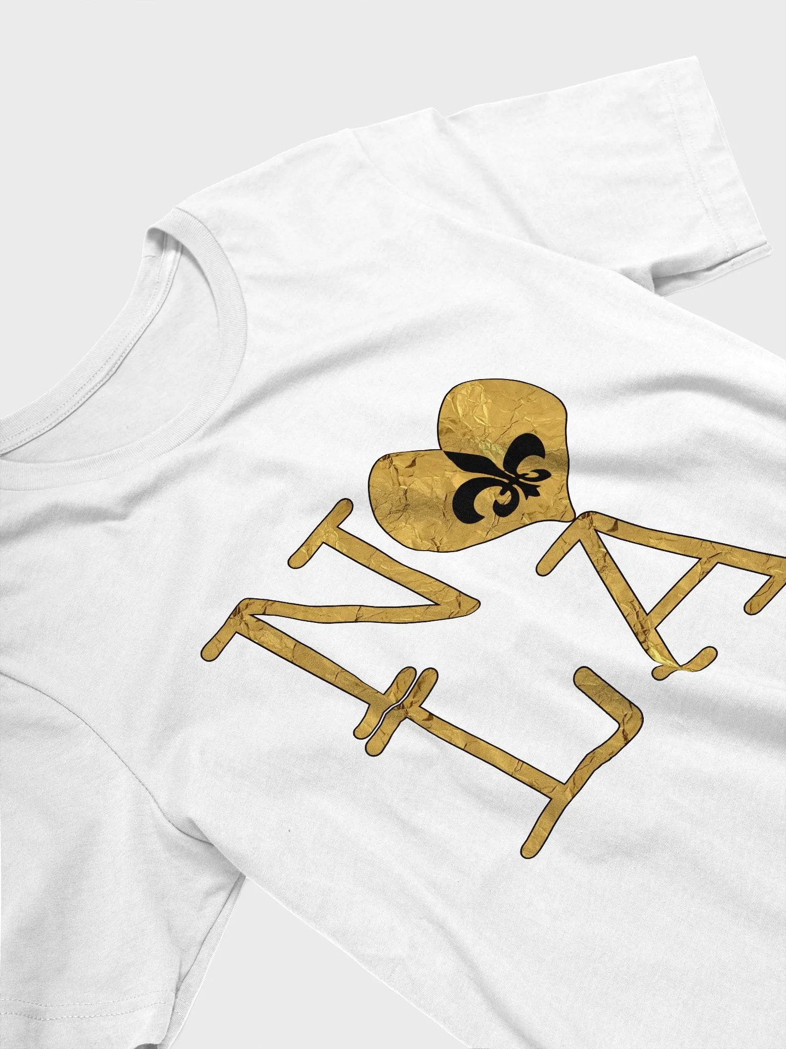I LOVE NOLA **SUPERSOFT BIGSHOT TEE** (FULL GOLD WRAP) product image (3)