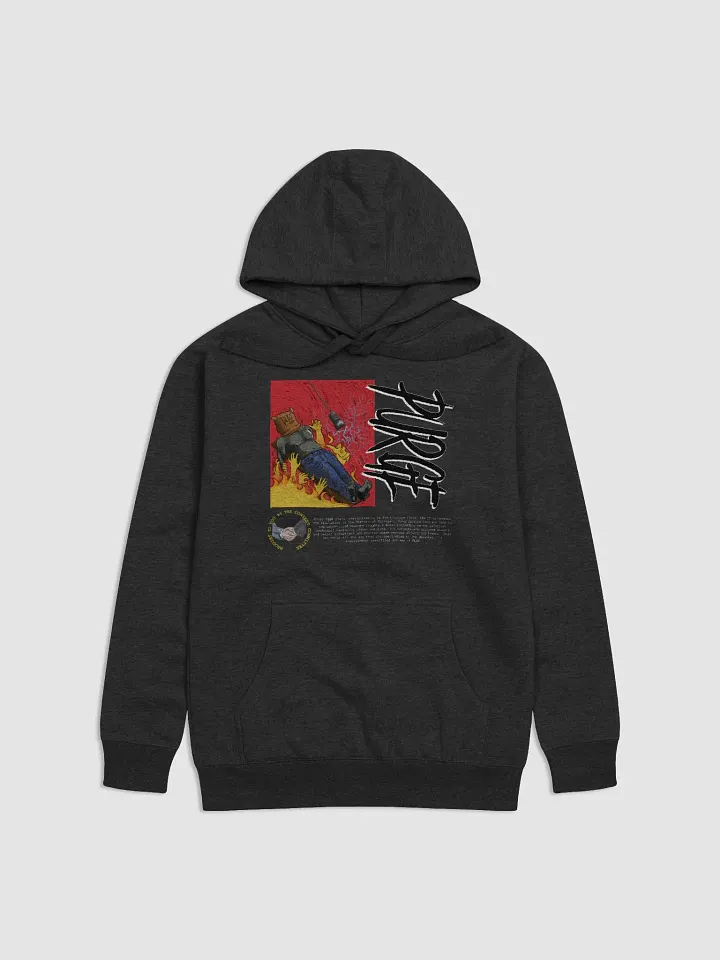 PURGE- PIT & THE PENDULUM HOODIE Red product image (2)