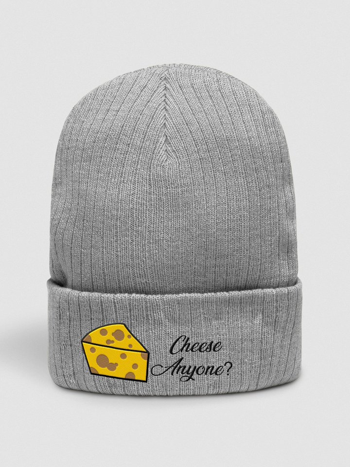 Cheese Anyone? Knit Beanie product image (1)