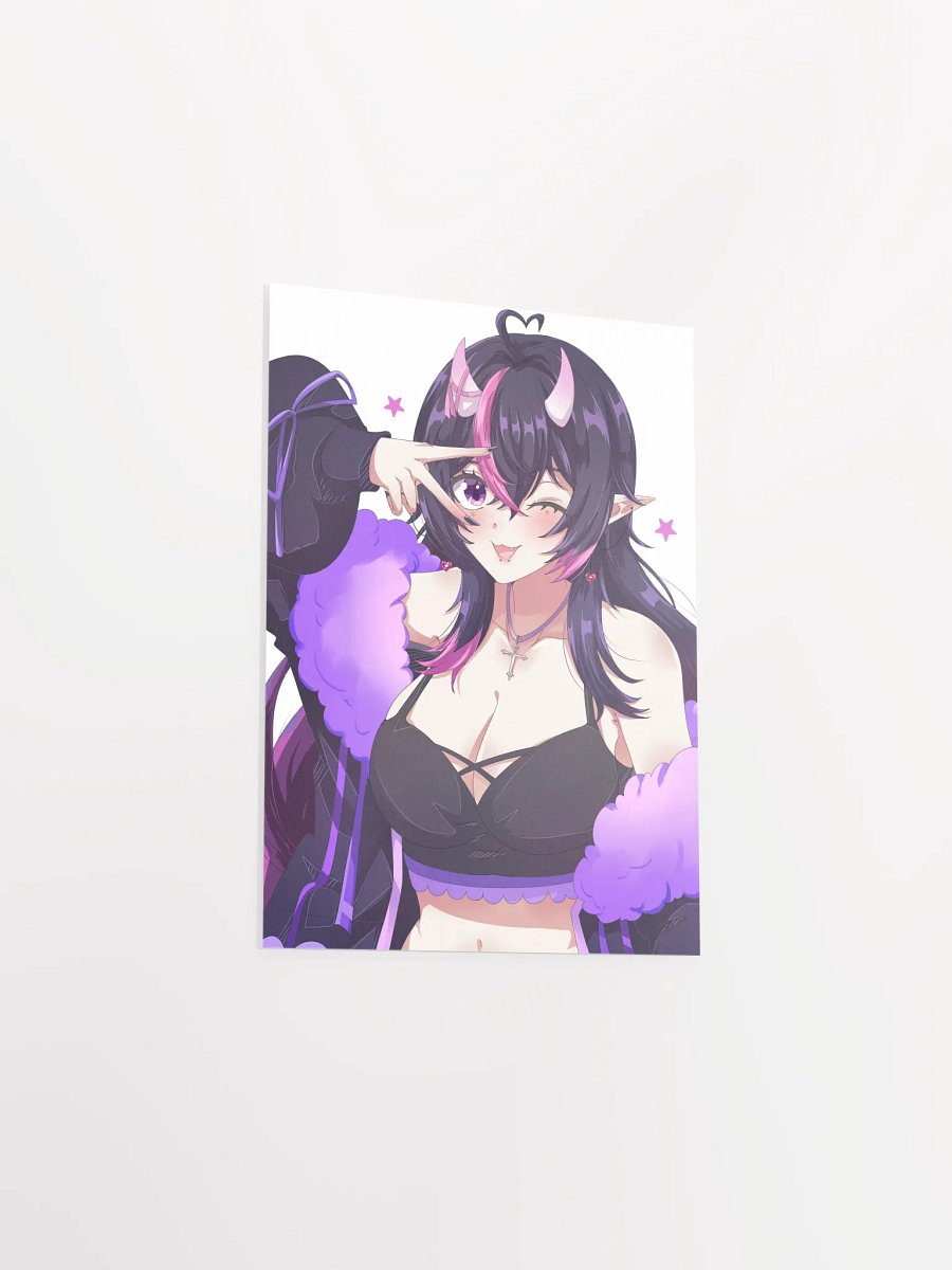 Playful Wink Enhanced Matte Poster product image (3)