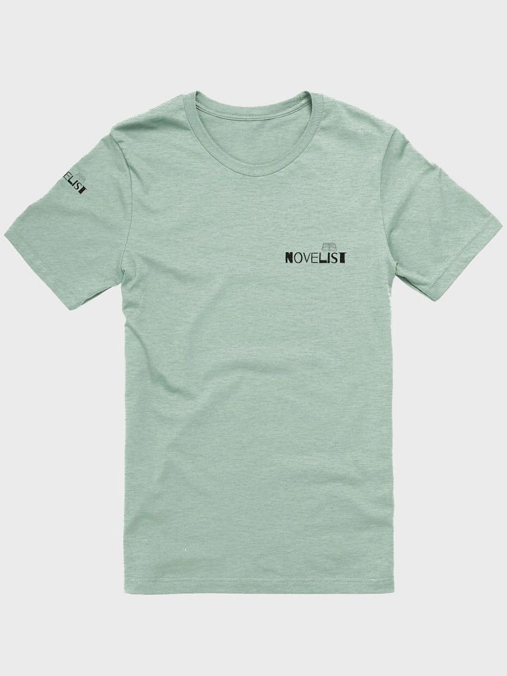 Novelist Black Text Supersoft T-shirt product image (5)