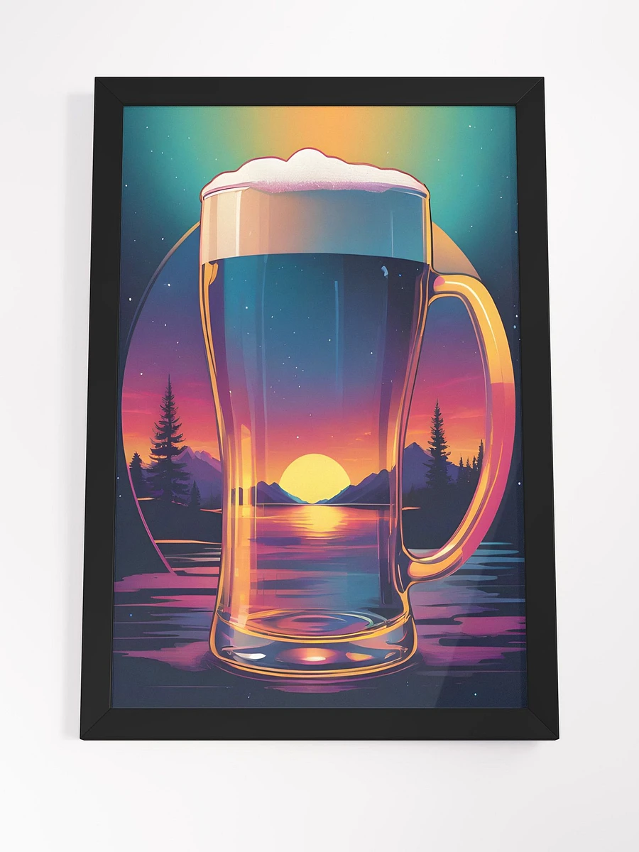 Beer Sunset Framed Poster product image (5)