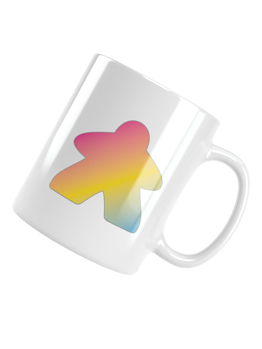 Pansexual Pride Gradient Meeple Mug product image (4)