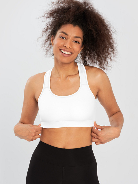 Photo showing All-Over Print Padded Sports Bra