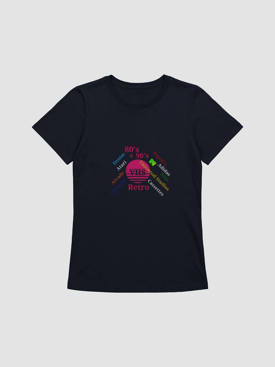 Nostalgic VHS Retro Circle Women's T-Shirt product image (1)