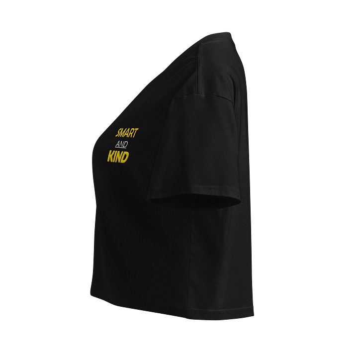 SMART & KIND (EMBROIDERED) Black product image (2)
