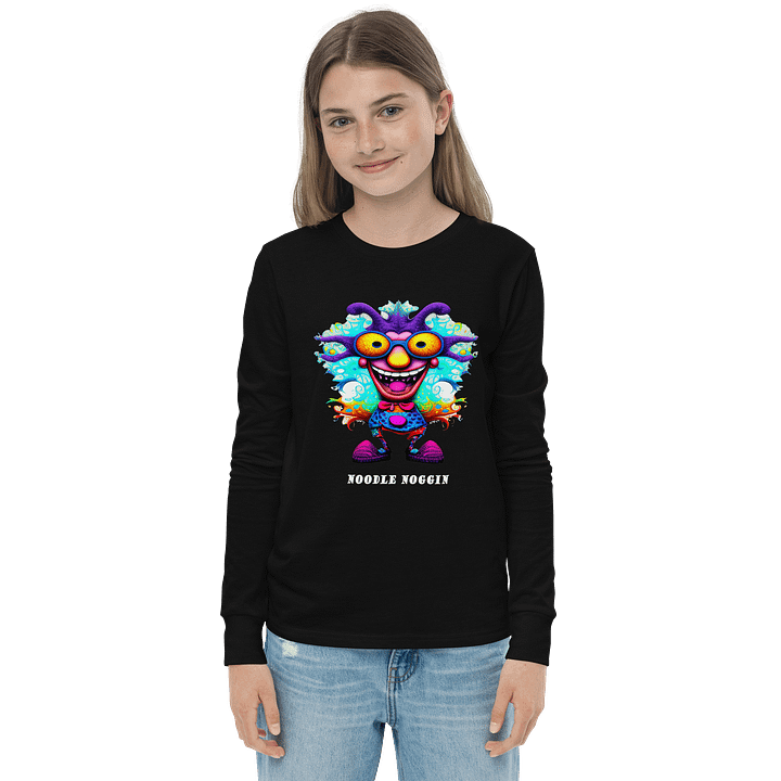 Noodle Noggin Youth Long Sleeve Tee product image (1)