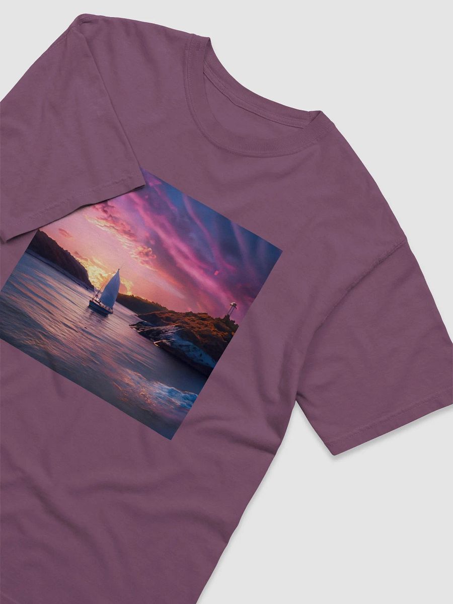 Chase Dreams on the Horizon: Sunset Sail T-Shirt product image (32)