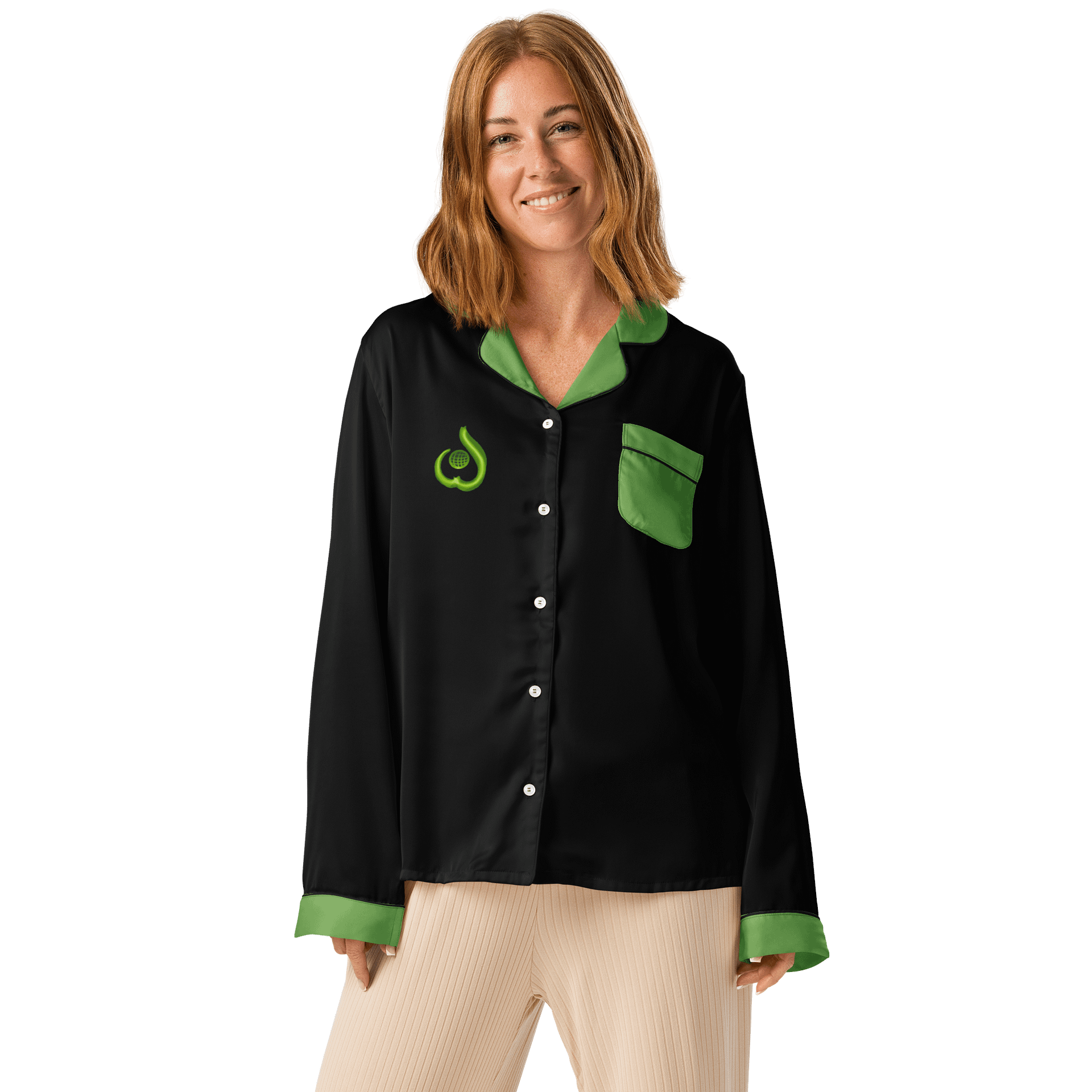 WILLOWISP Field Agent Solid Long Sleeve Pajama Top product image (1)