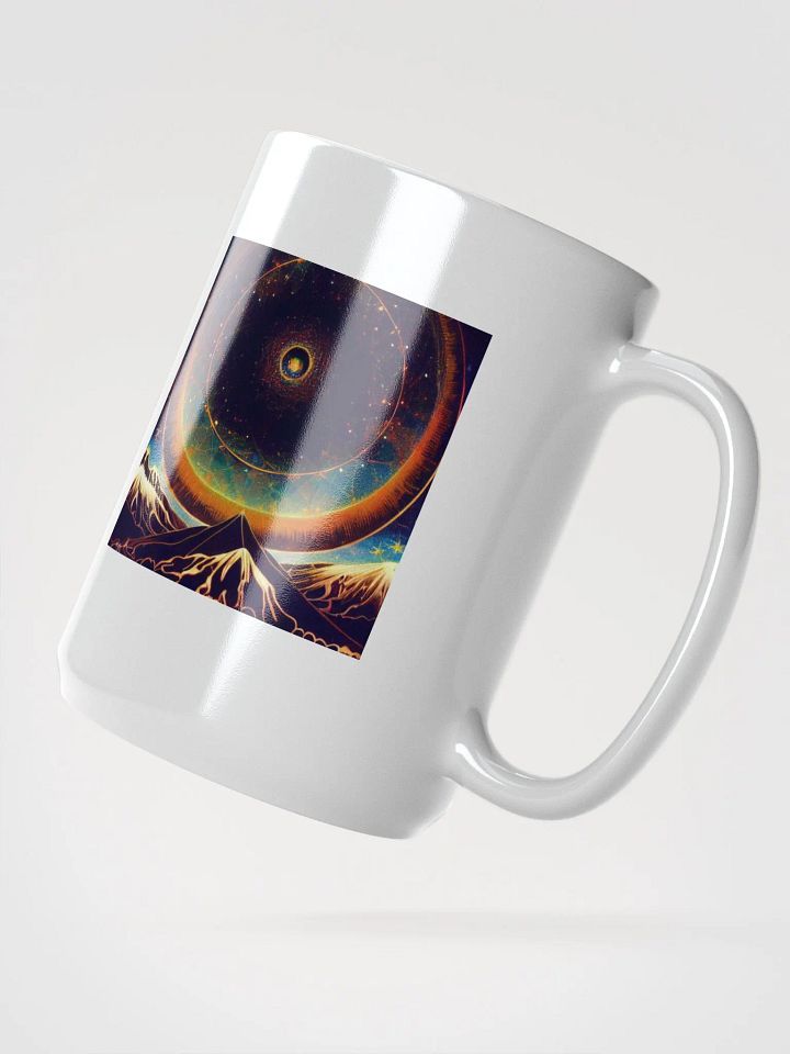 Cosmic Portal White Glossy Mug product image (2)