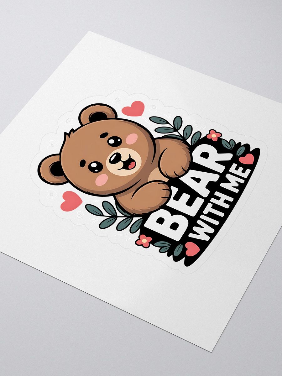 Bear With Me Kiss-Cut Stickers product image (3)