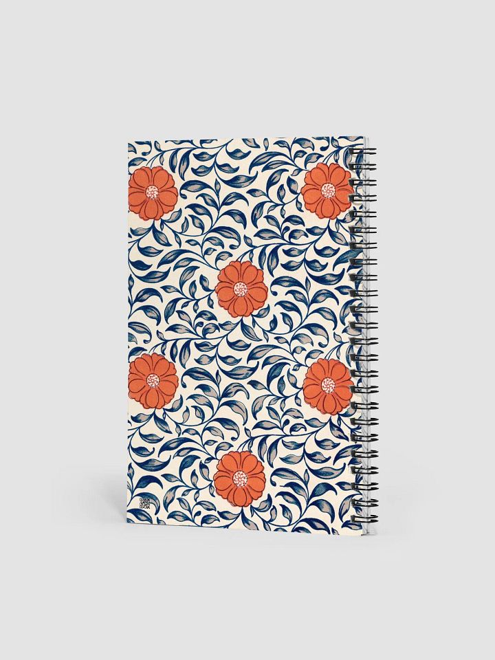 Chinese Floral Ornament Pattern Spiral Notebook product image (2)