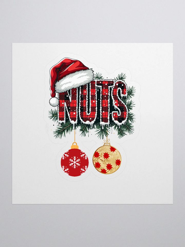 Chest Nuts Christmas Stickers product image (1)