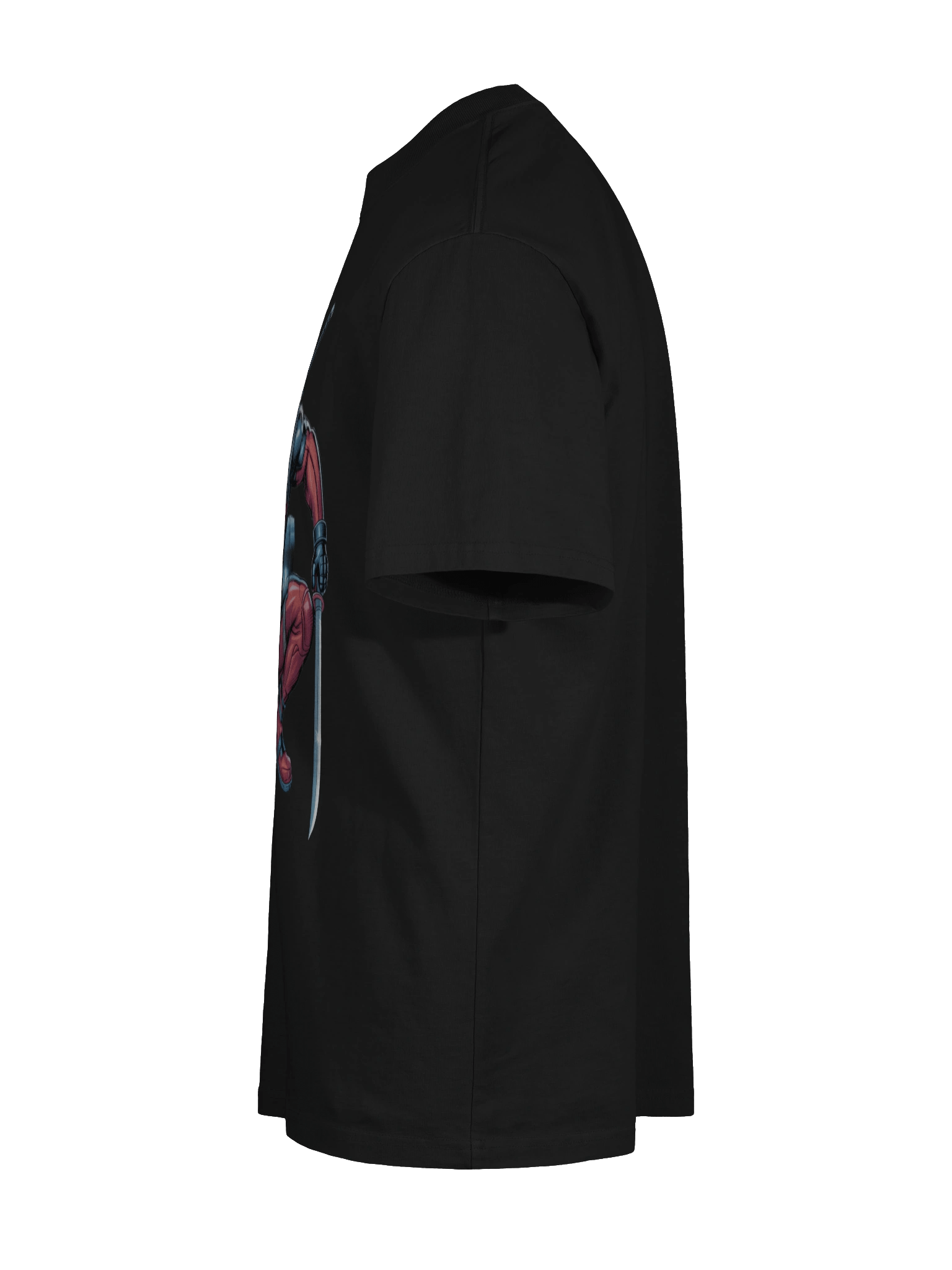 Deadpool Dual Blade Eclipse Oversized Faded T-Shirt product image (10)
