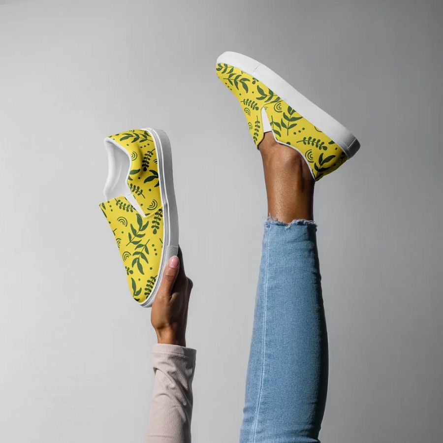 Botanical Bliss Slip-On Canvas Shoes product image (6)