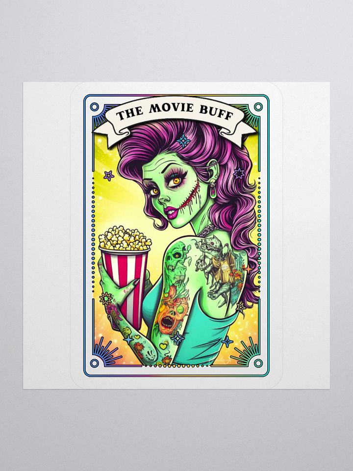 Zombabes: The Movie Buff Sticker product image (1)