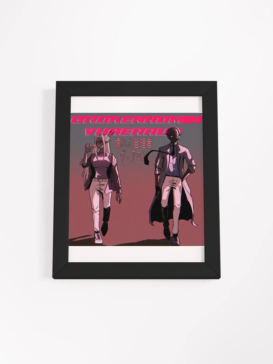 B and V retro poster product image (3)