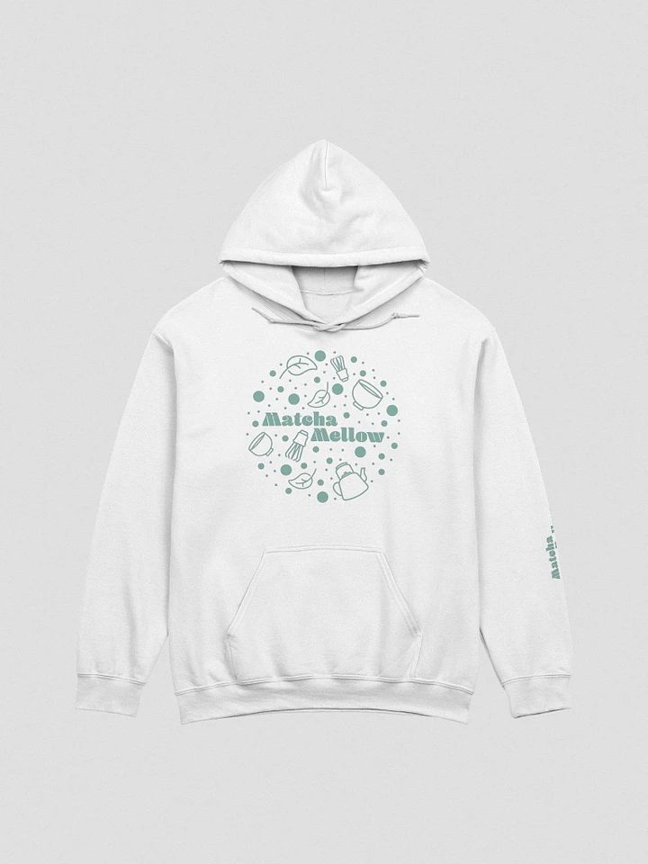 MatchaMellow Circle Hoodie White product image (1)