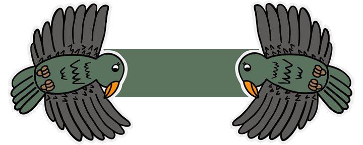 Cute Cartoon Greybird Magnetic Laminated Bookmark for Bird Lovers product image (2)