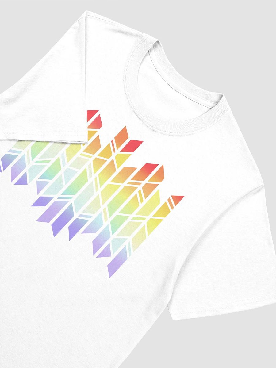 PRISMAGIC STAINED GLASS RAINBOW TEE (WHITE) product image (3)
