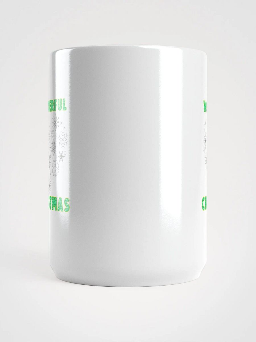 Wonderful Christmas Glitter Heart Mug product image (5)