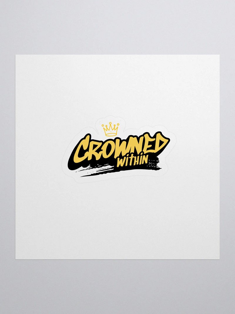 Royal Crown Kiss Cut Stickers