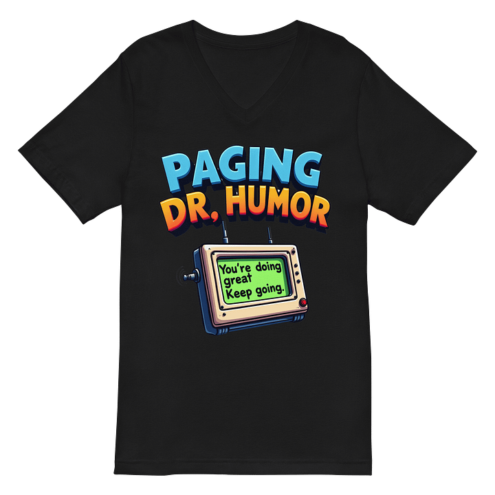 Dr. Humor Encouragement V-Neck Tee product image (3)