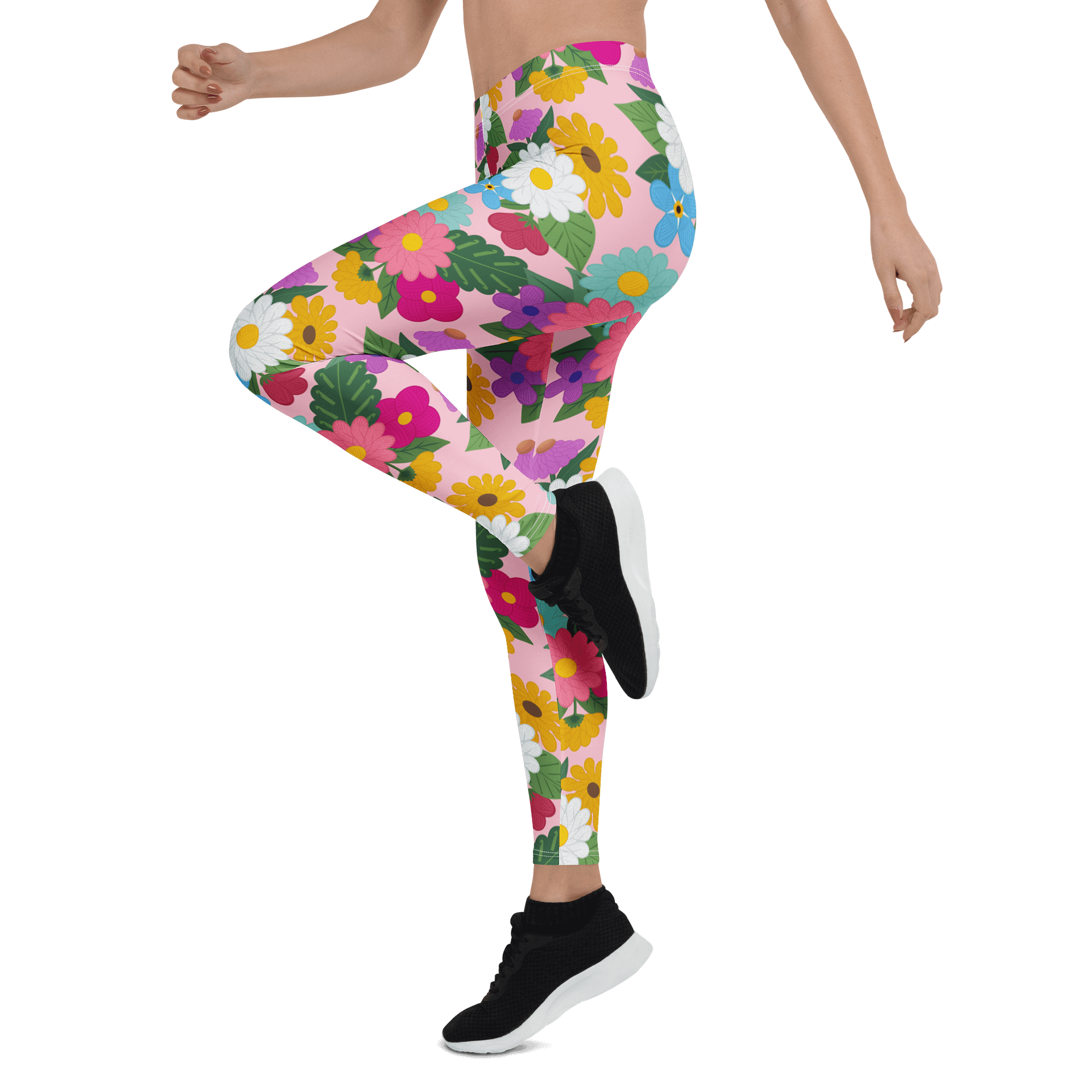 Floral Yarn Print Leggings product image (5)