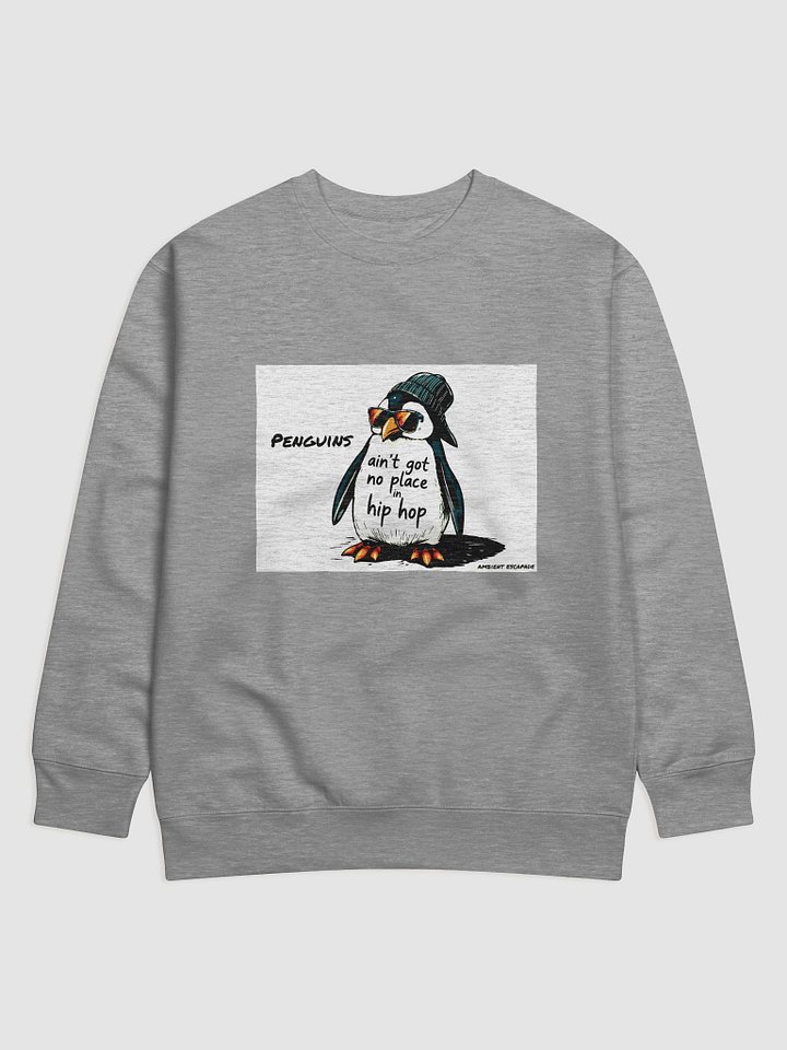 Cool Penguin Hip Hop Sweatshirt product image (2)