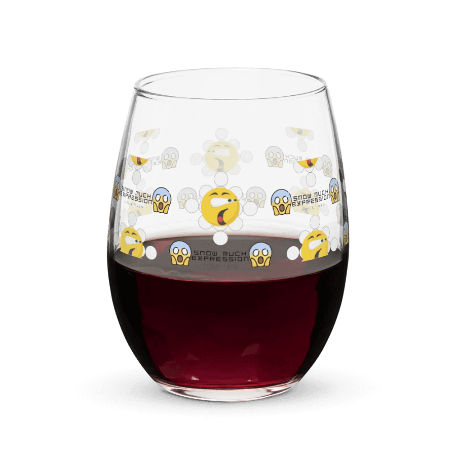 Snow Much Expression Stemless Wine Glass product image (9)