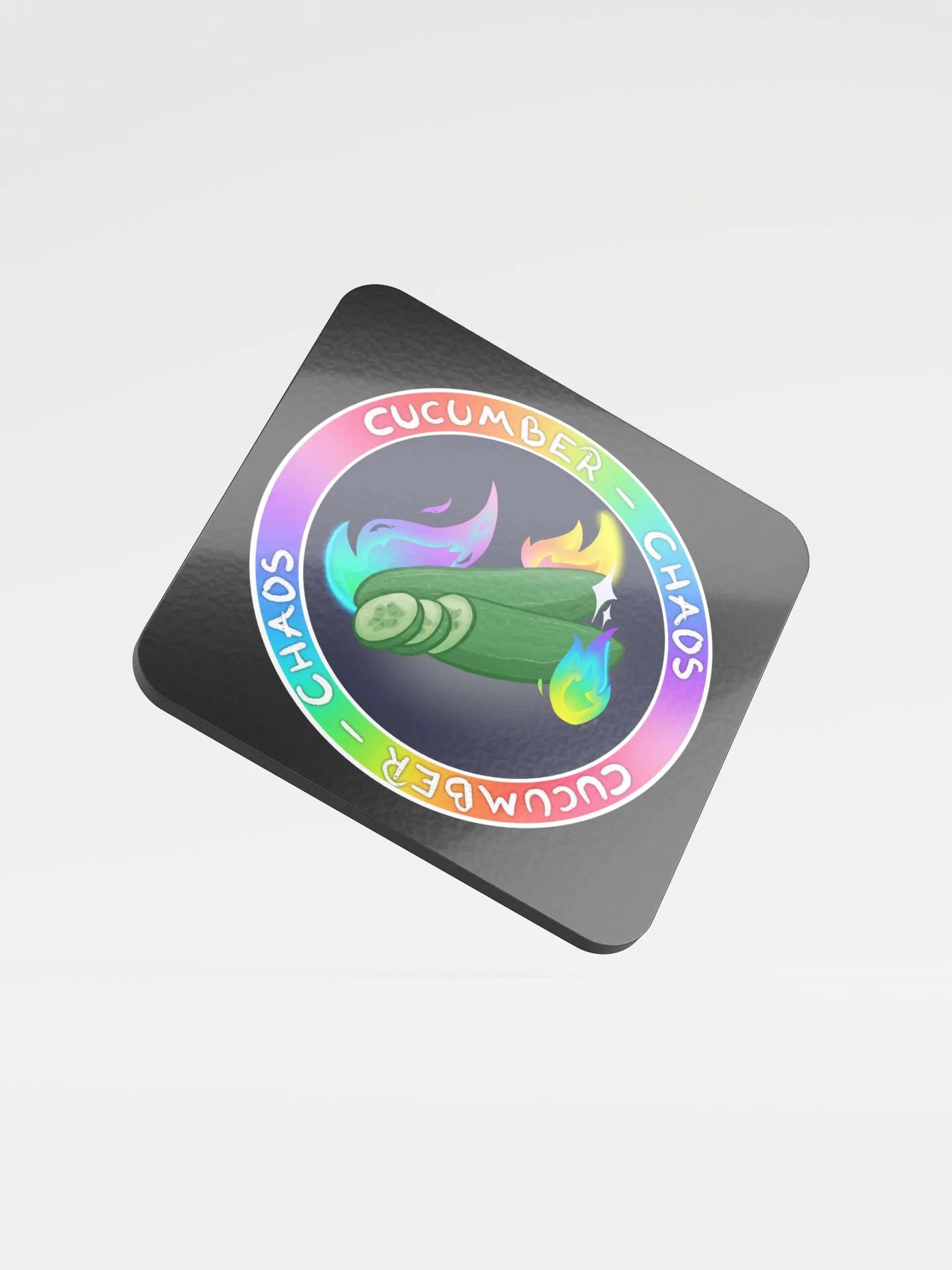 Cucumber Chaos - Coaster product image (1)