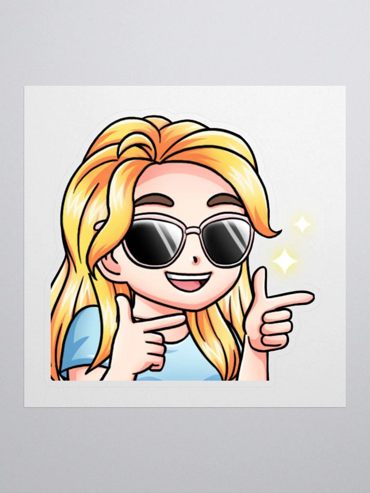 Melissa Fingerguns Emote Sticker product image (1)