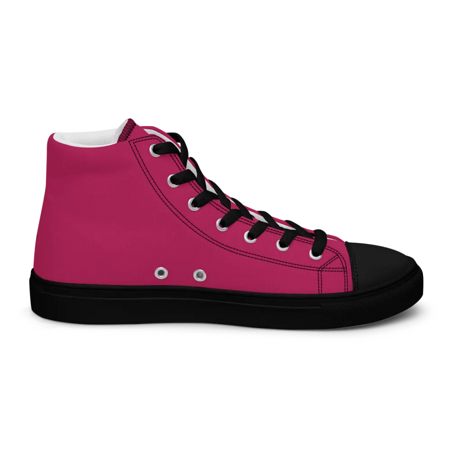 Wild Berry Vibes High Top Canvas Shoes product image (12)