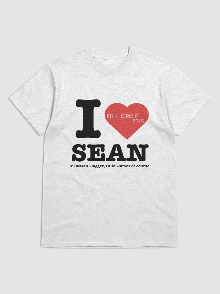 I love SEAN t-shirt product image (1)