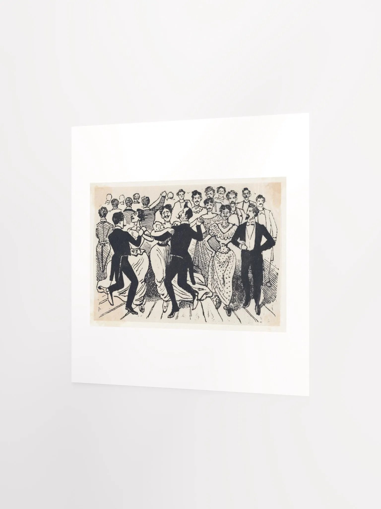 Los 41 Maricones Encontrados En Un Baile De La Calle De La Paz El 20 De Noviembre De 1901 by José Guadalupe Posada (1901) - Print product image (6)