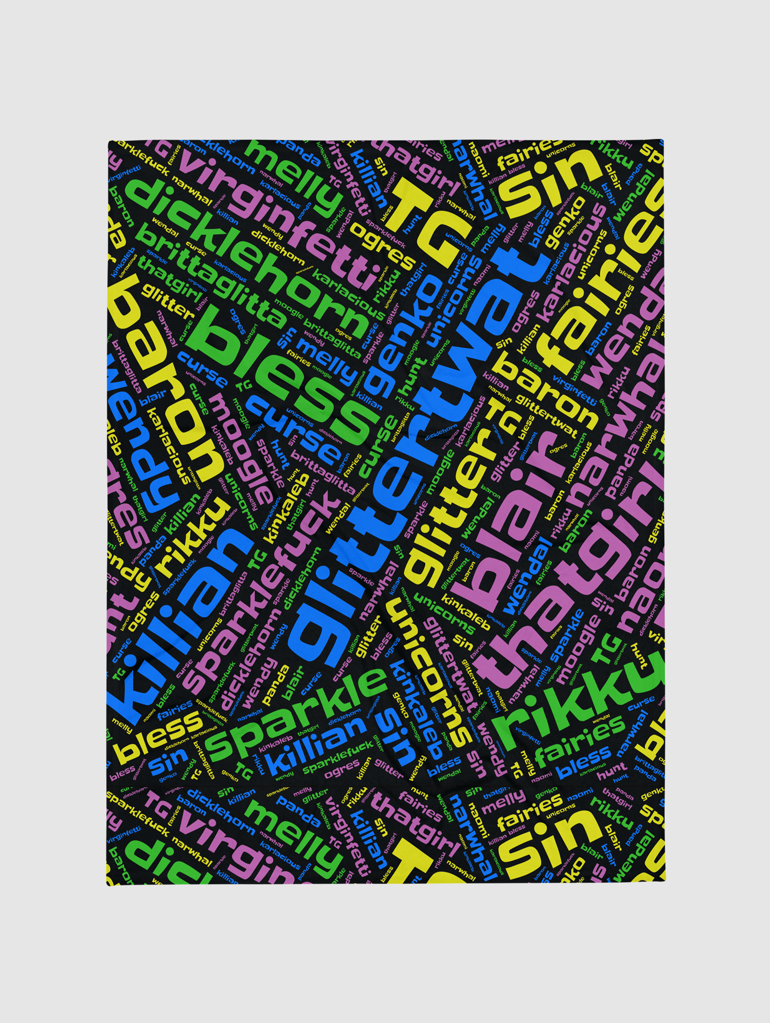 Glitterary Throw Blanket product image (1)