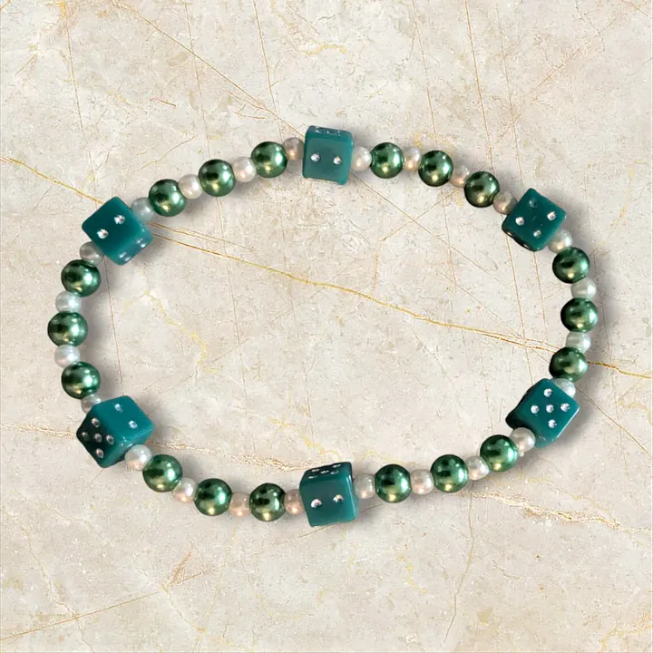 Green Dice Bracelet product image (1)