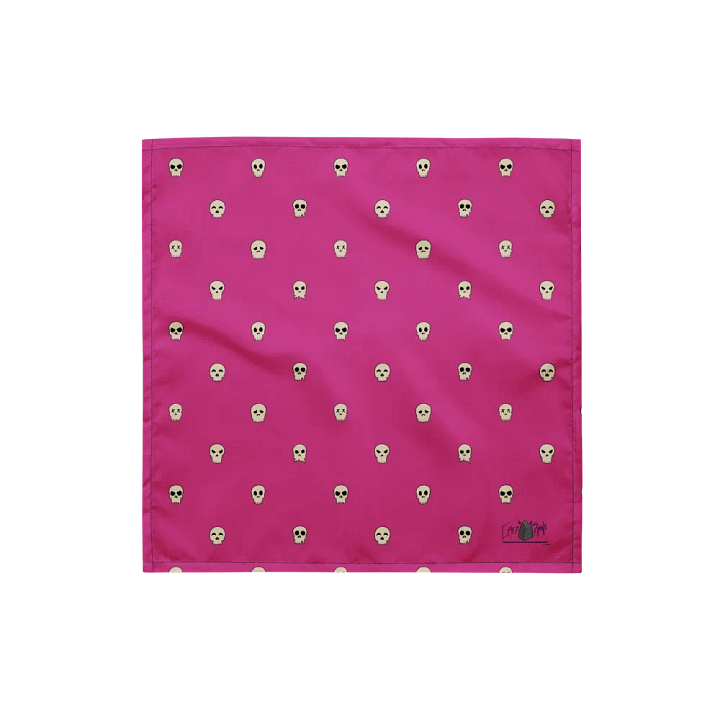 Skully Bandana (pink) product image (1)