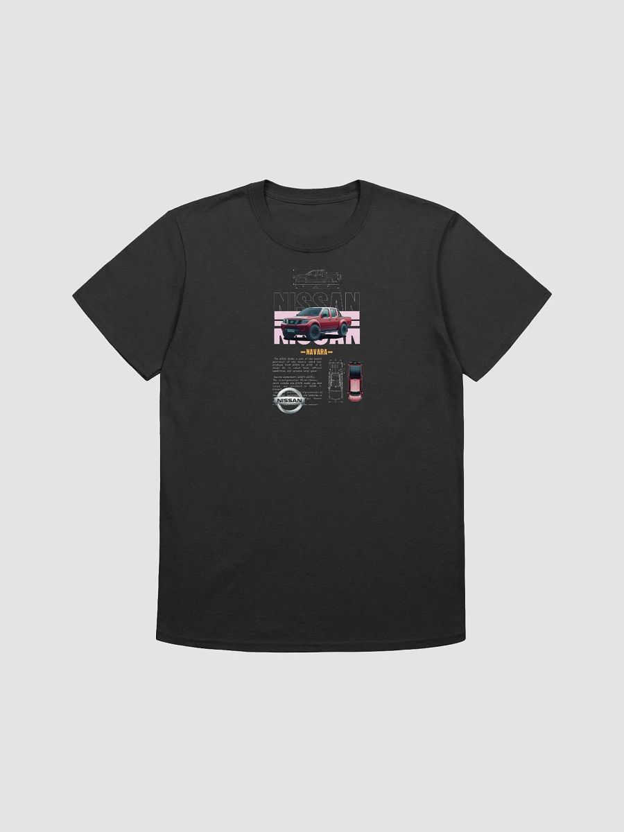 Nissan Red Pickup Truck Top-Down T-Shirt product image (1)