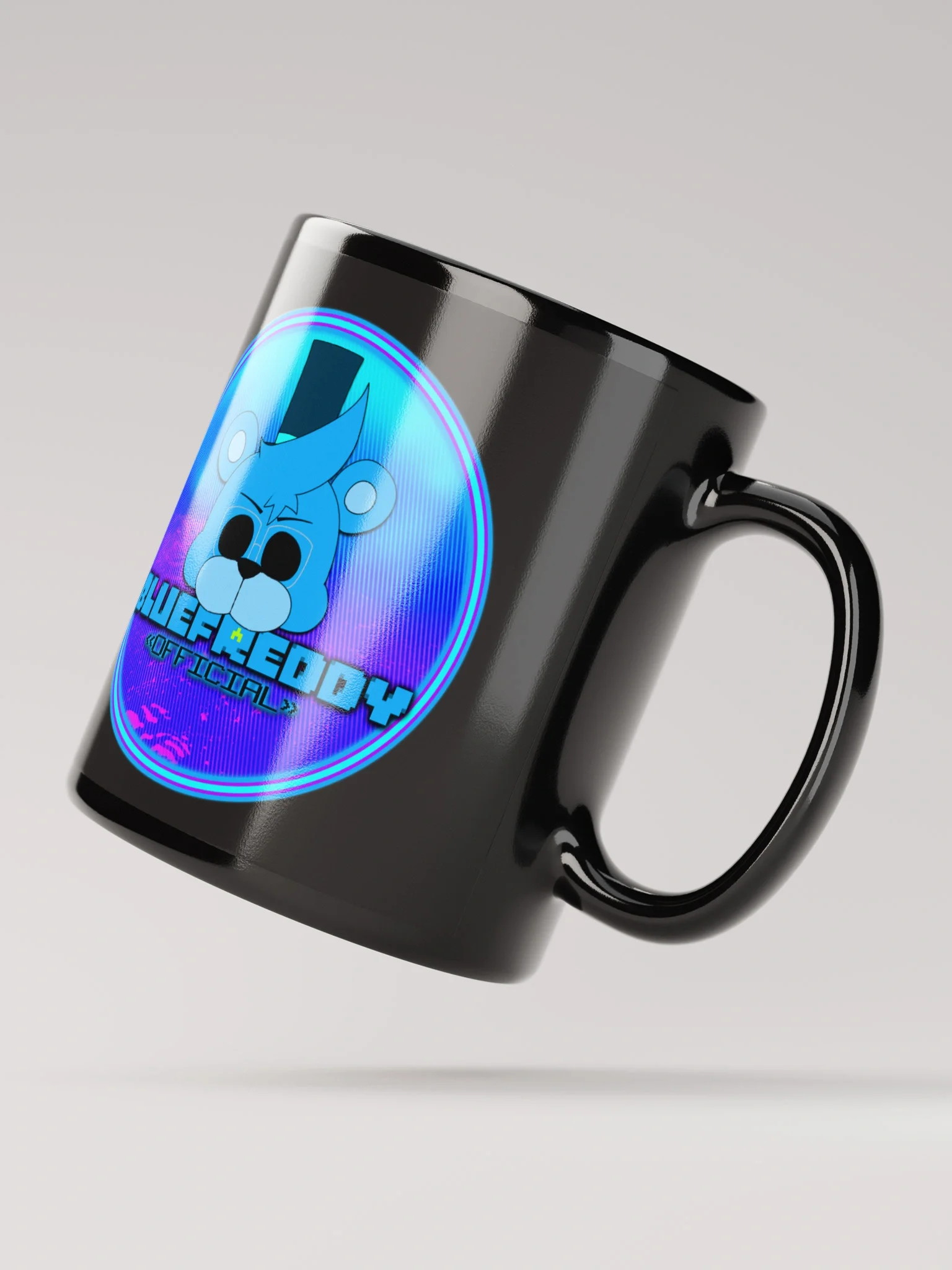 BlueFreddy Official Black Mug product image (3)