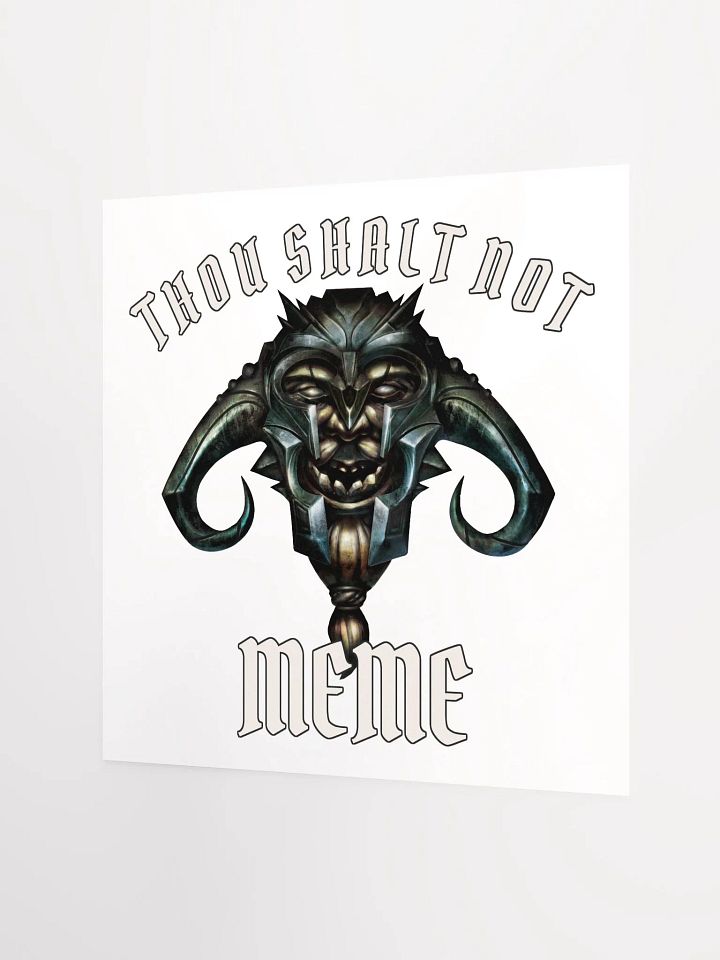 Thou Shalt Not Meme Poster product image (2)