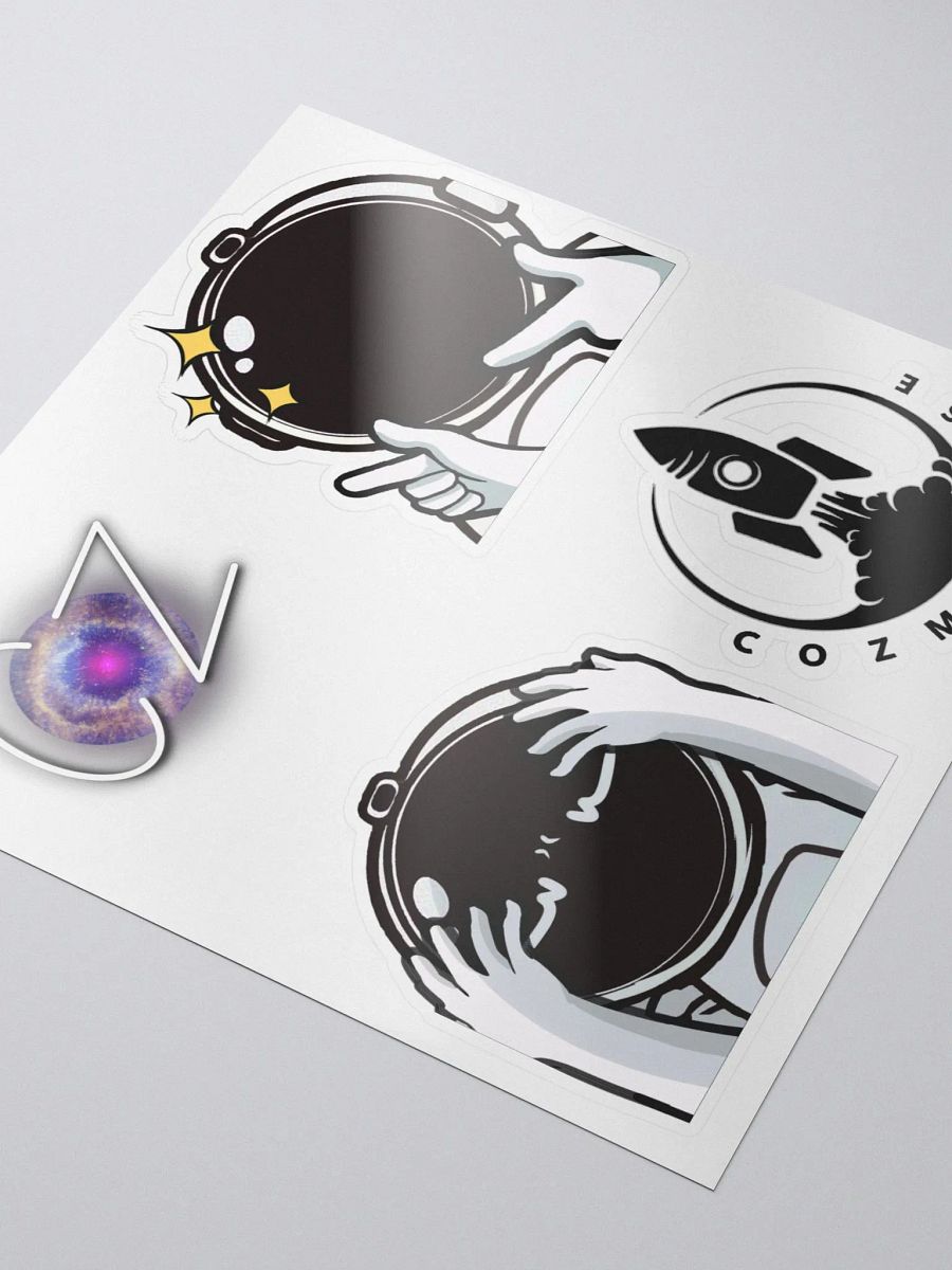 Cozmiv Emote and Logo Sticker Sheet product image (3)