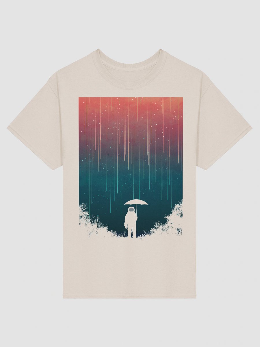 Meteor rain graphic t-shirt product image (13)