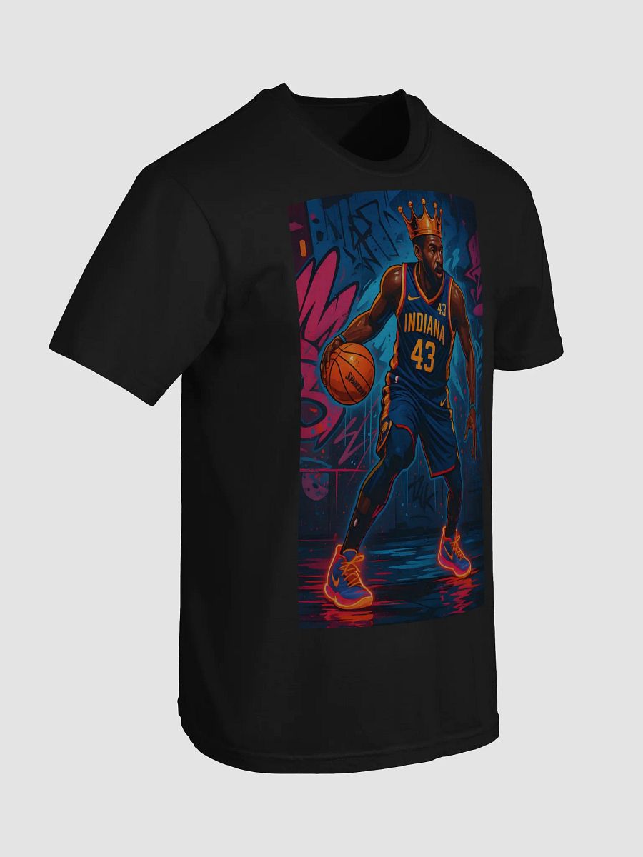 Crowned Street King | Neon Basketball Warrior Art product image (7)