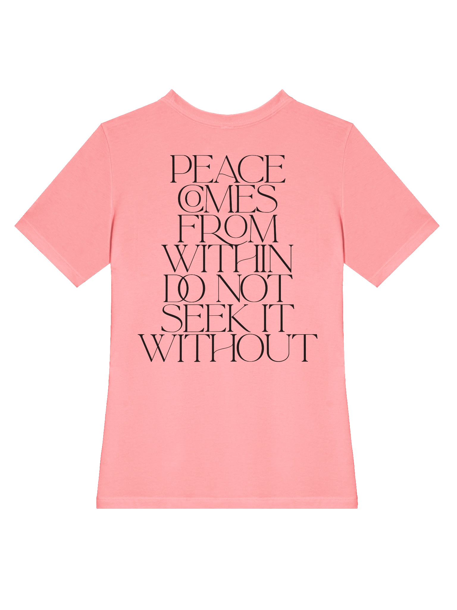 Peace Comes From Within Women's Relaxed Fit T-Shirt product image (2)